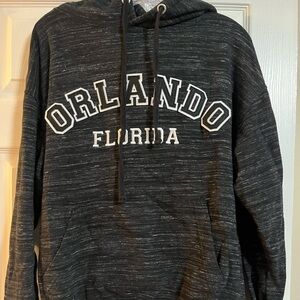 Orlando Florida Black Men's Sweater